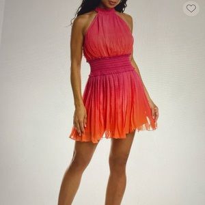 Rococo Sand Skye Mini Dress Sz S. NWT. Including jean jacket shown.